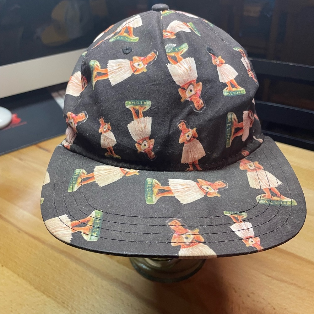 Vans Hula Girl Rare Flat Bill Adjustable Hat Cap